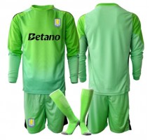 Aston Villa Bramkarskie Koszulka Wyjazdowa dzieci 2025-26 Długi Rękaw (+ krótkie spodenki) Aston Villa Bramkarskie Koszulka Wyjazdowa dzieci 2025-26 Długi Rękaw (+ krótkie spodenki)